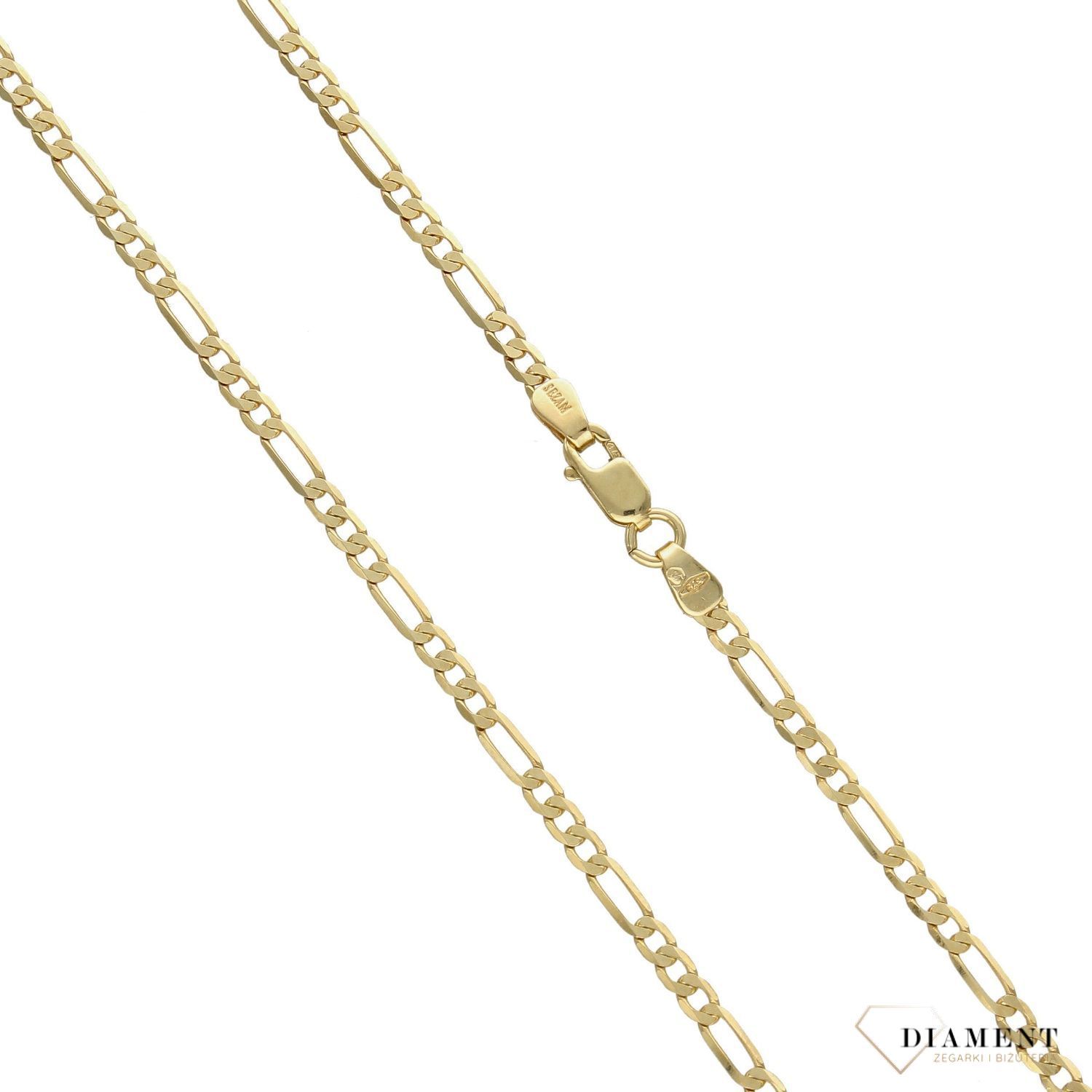 Złoty łańcuszek 375 Figaro 2,5 mm DIA-LAN-GAXPDE 065-375 2,5mm (1).jpg